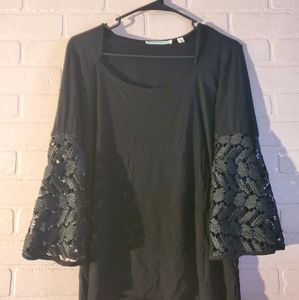 Women's top  round neck line